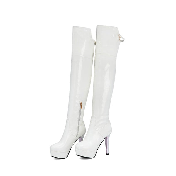 Knee High Platform Boots
