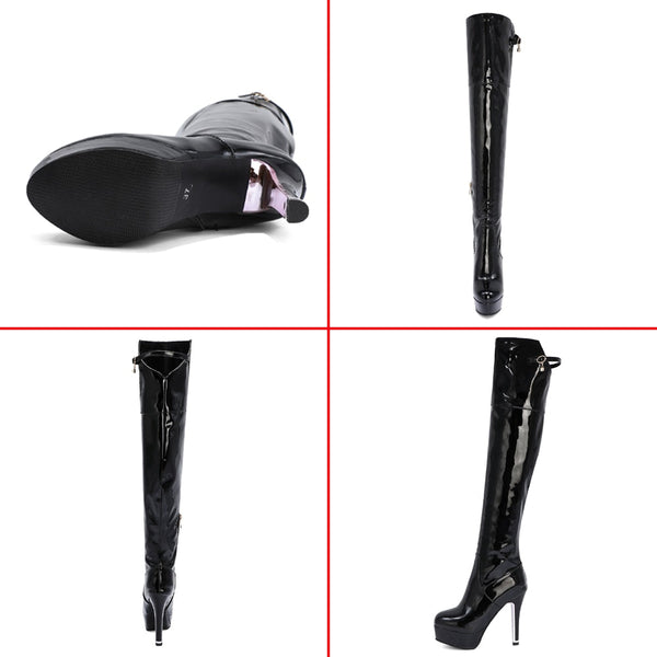 Knee High Platform Boots