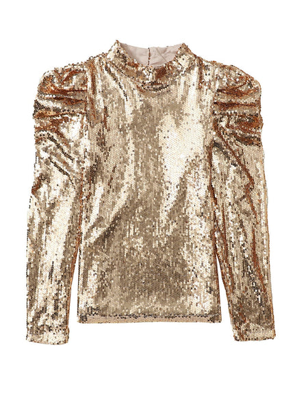 Women's Sequin Festive Top in Blouses & Shirts