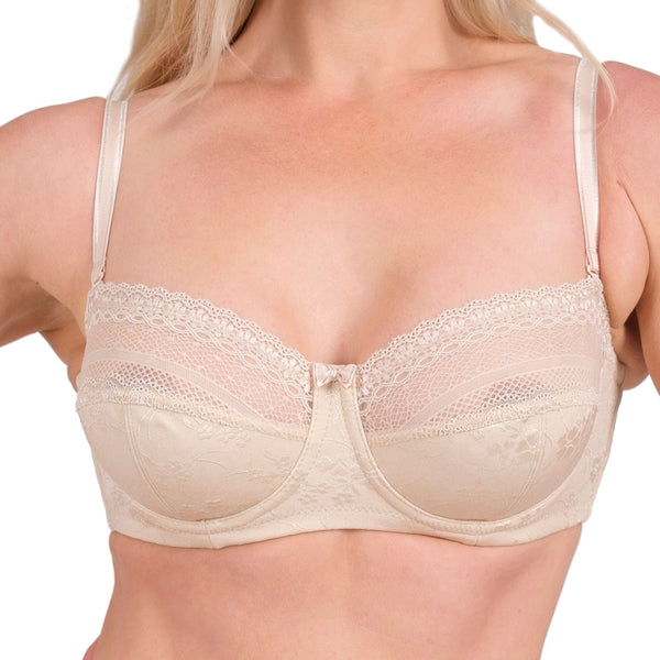 Women’s Lace Underwire Bra – Full Coverage