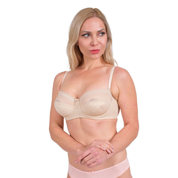 Women’s Lace Underwire Bra – Full Coverage