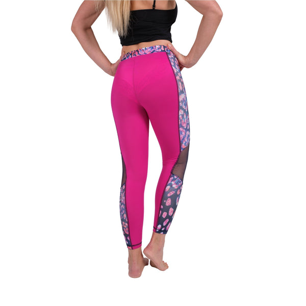 Women’s Leopard Mesh Leggings