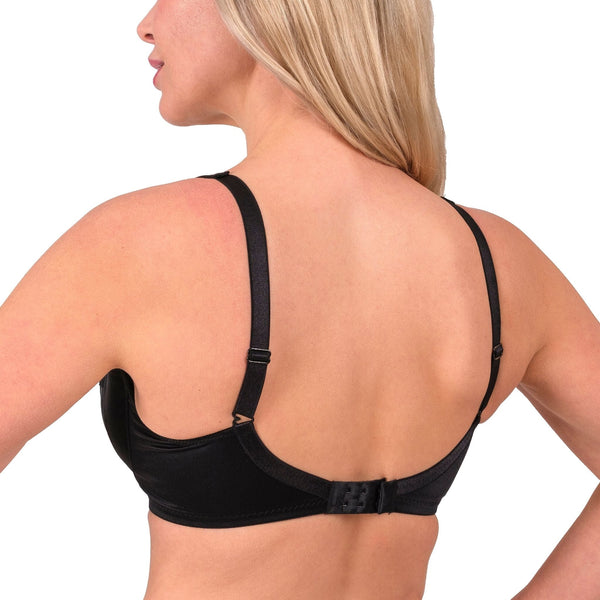 Lace-Trim Full-Coverage Underwire Bra