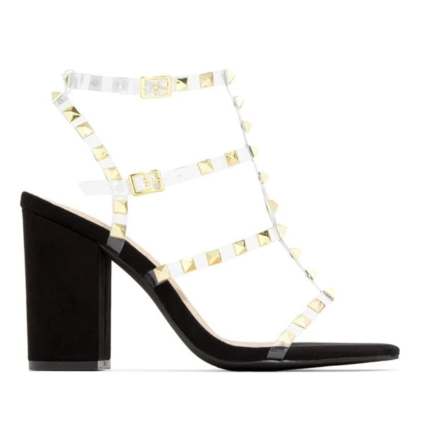 Pyramid Spike Gladiator Sandals