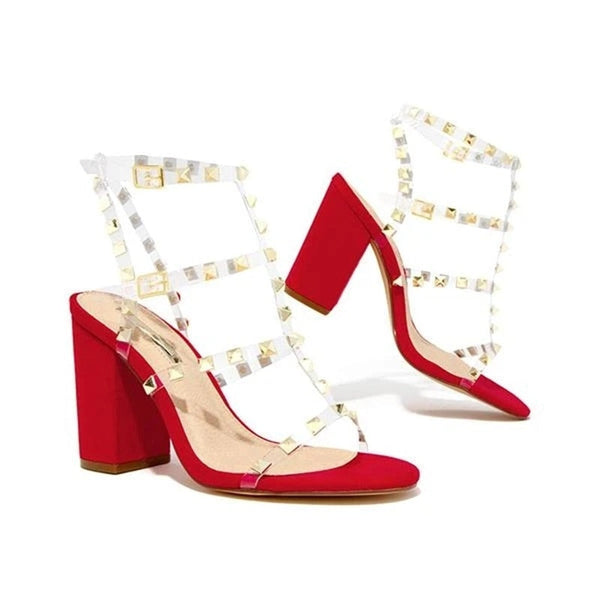 Pyramid Spike Gladiator Sandals