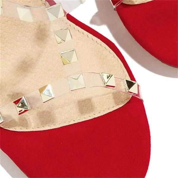 Pyramid Spike Gladiator Sandals