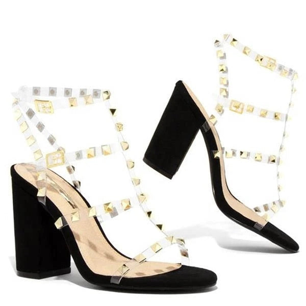 Pyramid Spike Gladiator Sandals