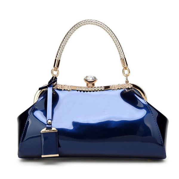Luxury Leather Shine Handbag