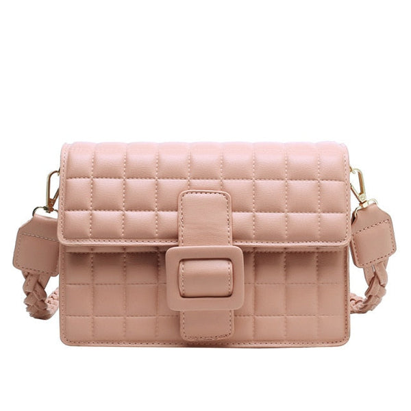 Braided Strap Shoulder Bag