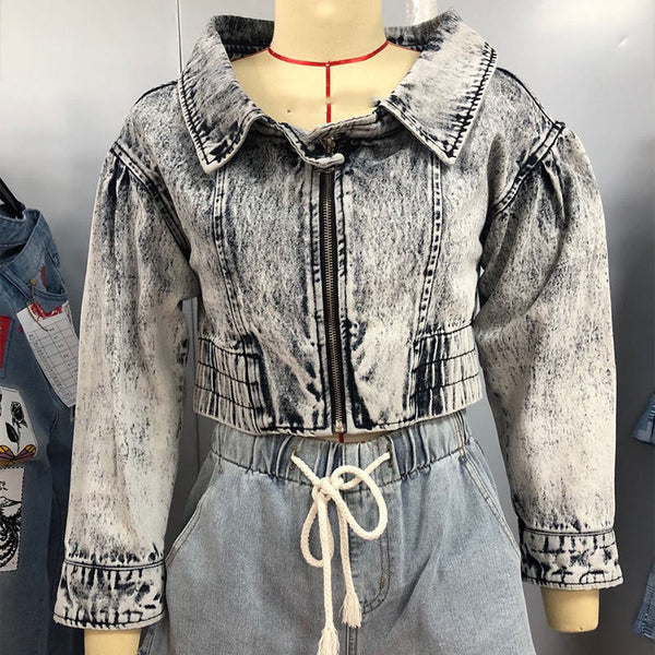 Stone Wash Jean Jacket