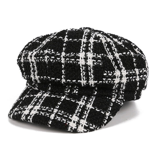 Plaid Golf Hat