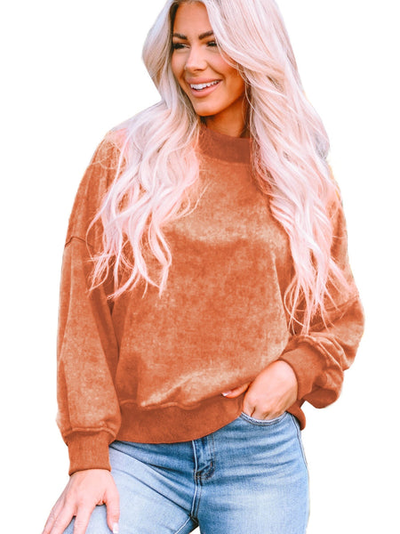 Women's Shimmering Sequined Women's Hoodie with Loose Fit