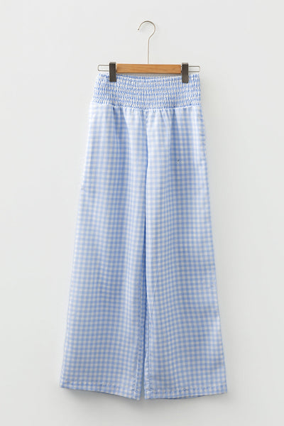 Chic High Waist Plaid Trousers for Women - Effortless Casual Style & Everyday Elegance in Stylish Fit