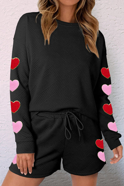 Cozy Round Neck Faux Fur Long Sleeve Sweater