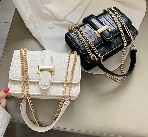 Alligator Pattern Purse