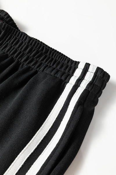 Women's Varsity Sweatpant Set in Soft Cotton - Trendy Athleisure Outfit for Comfort and Style in Every Season