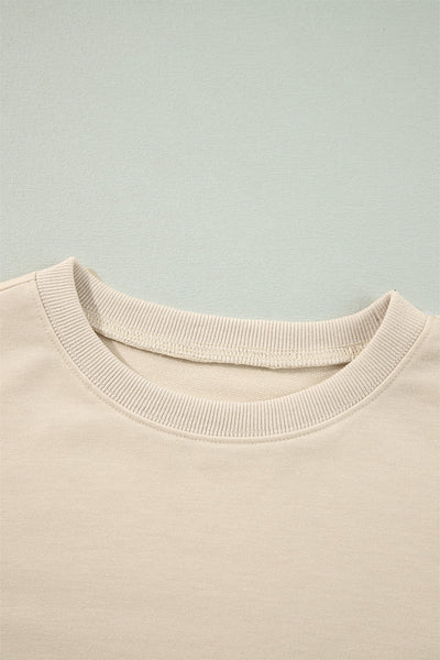 Chic Women's Solid Color Long Sleeve Blouse with Ruffled Shoulders - Versatile Top for Casual and Formal Occasions
