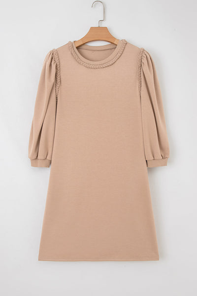 Chic Urban Women's Mini Dress Sweatshirt - Cozy Casual Fit with Pockets in Trendy Colors for Effortless Style