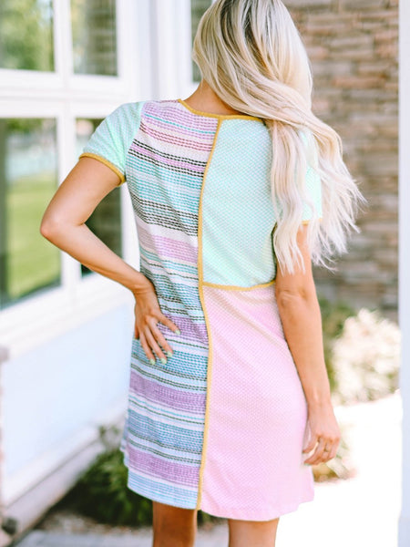Enchanting Off Shoulder Long Sleeve Dress with Drawstring