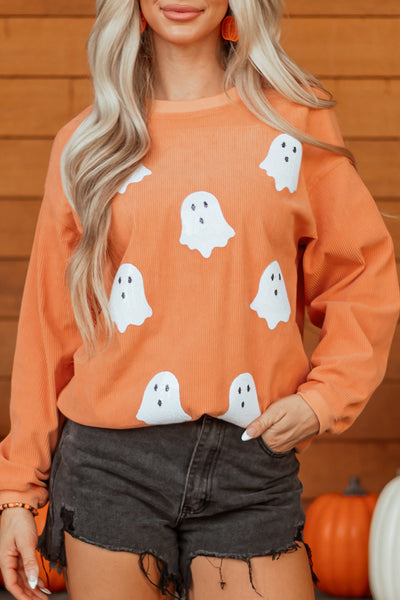 Chic Women's Cozy Textured Sweatshirt - Soft Layering Essential for Casual Style and All-Day Comfort