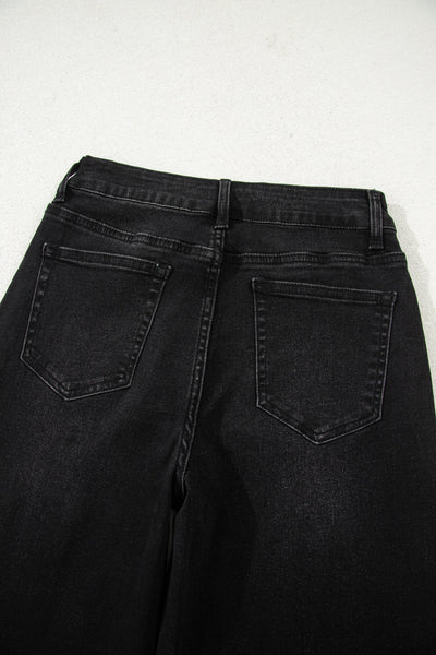 Light Wash Cropped Loose Fit Jeans for Women - Trendy Casual Denim for Effortless Everyday Style