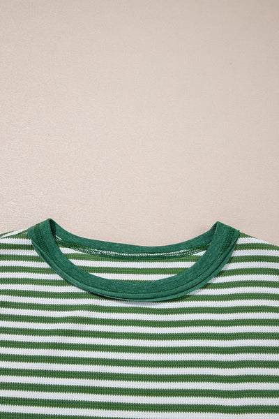 Trendy Women's Striped Long Sleeve Top - Casual Fit for Everyday Layering in Versatile Colors and Styles