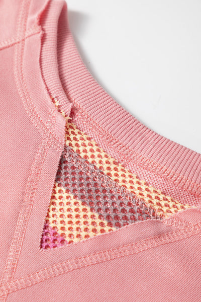 Trendy Women's Colorful Patchwork Blouse - Stylish, Comfortable Fit for Casual Outings and Everyday Wear