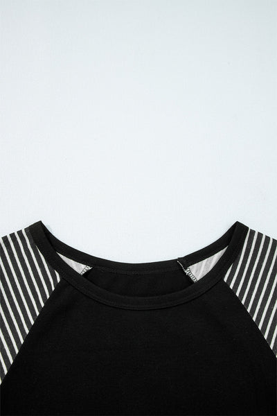 Stylish Women's Black Long Sleeve Top - Comfortable Fit for Casual Outings and Effortless Layering