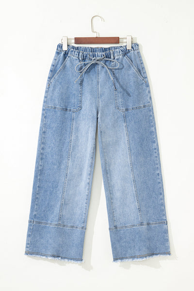Chic High-Waisted Blue Jeans for Women | Stretch Fit for All-Day Comfort | Perfect for Casual and Everyday Style