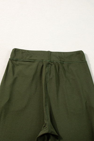 Capri Drawstring Pants with Pockets, Women's Casual Solid Trousers