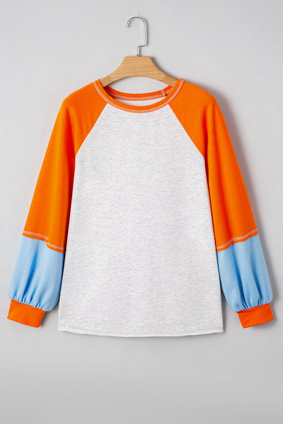 Stylish Women's Contrast Stitch Blouse - Chic Casual Top for Effortless Everyday Elegance and Unique Detail