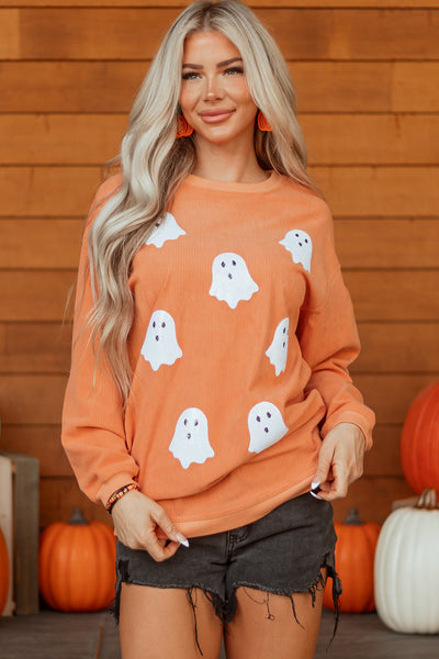 Chic Women's Cozy Textured Sweatshirt - Soft Layering Essential for Casual Style and All-Day Comfort