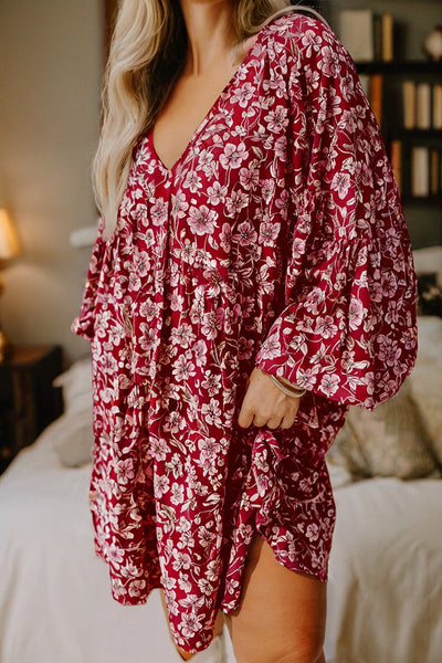 Elegant Plus Size Women's Floral Maxi Dress - Flowy, Comfortable Style Perfect for Special Occasions and Everyday Wear