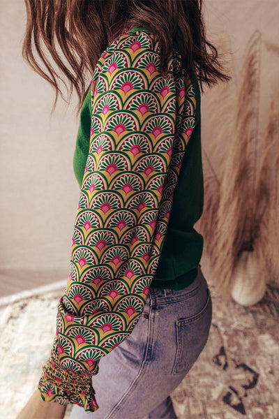Vibrant Oversized Patchwork Sweater for Women - Chic and Cozy Knit for Effortless Style and Ultimate Comfort