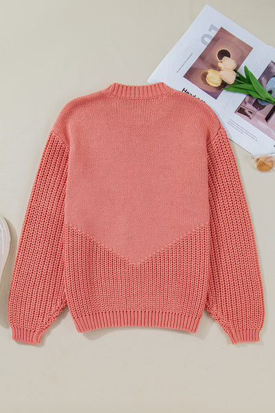 Women's Cozy Pumpkin Embroidered Sweater - Cute Autumn Style, Comfortable Fit for Fall Fashion Outfits