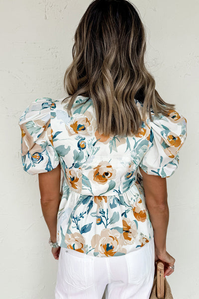 Pastel Chic Women's Babydoll Blouse - Flowy Casual Top for Versatile Dressy Occasions and Everyday Wear