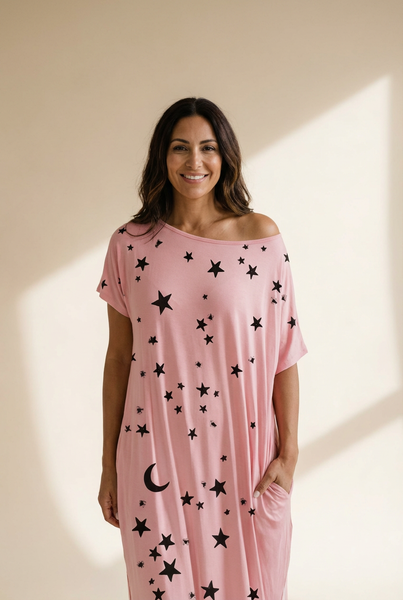 Women's Off-the-Shoulder Starry Dress in Blouses & Shirts