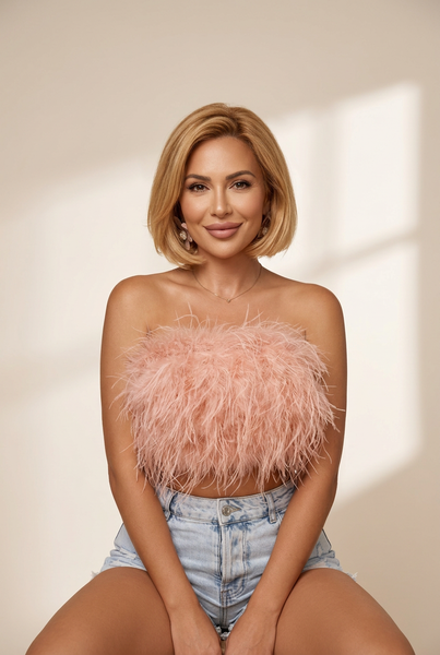 careful quality Feather Top with practical styling and dependable silhouette control.