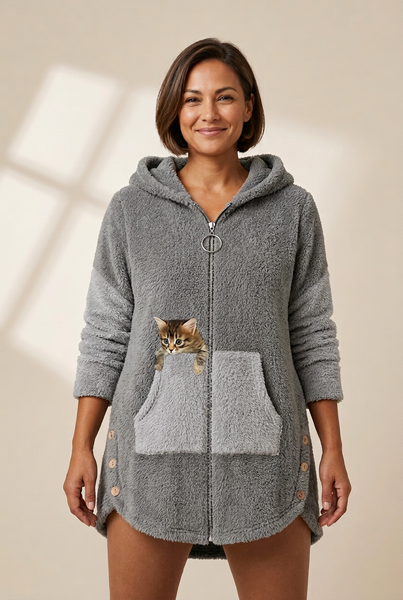 Women's Warm and Fluffy Winter Jacket in Jackets