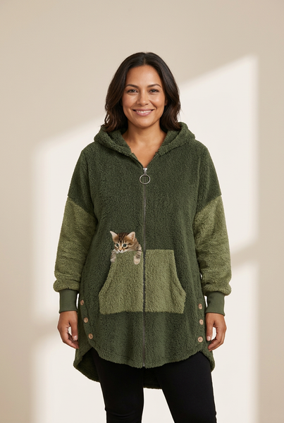 Women's Warm and Fluffy Winter Jacket in Jackets