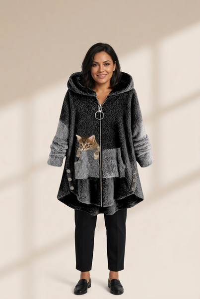 Women's Warm and Fluffy Winter Jacket in Jackets