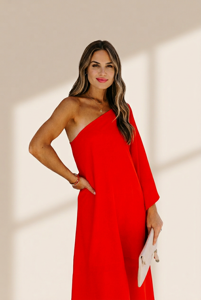 Women's Summer One-Shoulder Dress in Blouses & Shirts