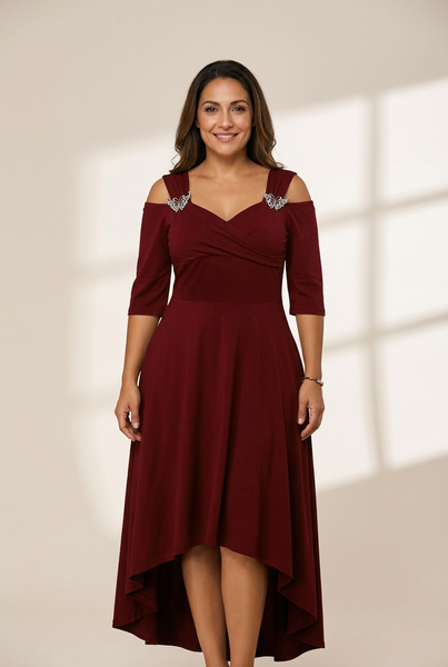 Women's Elegant Plus Size Dress in Plus Size Dresses
