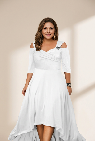 Women's Elegant Plus Size Dress in Plus Size Dresses