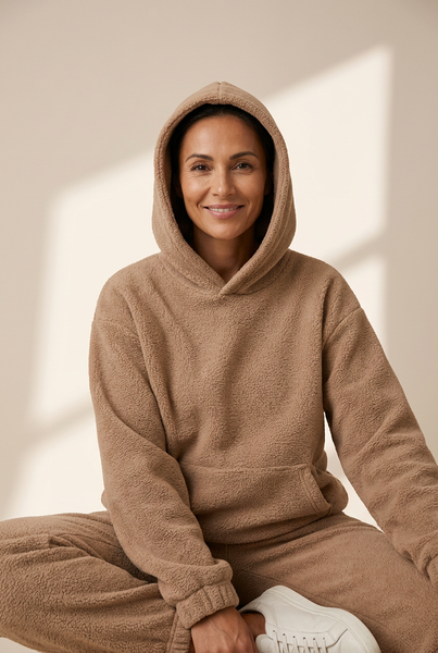 Hooded Sweatshirt and Jogger Pants Set with practical styling and dependable silhouette control.