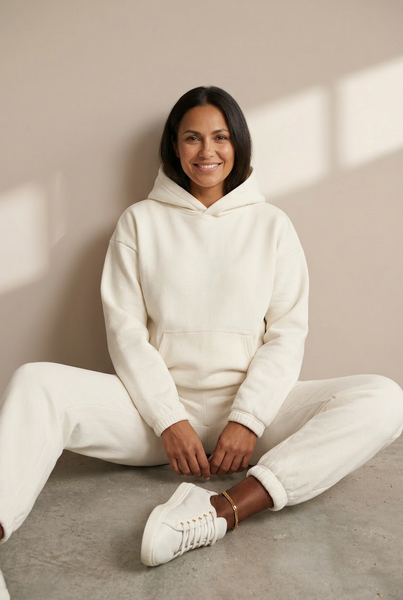 Hooded Sweatshirt and Jogger Pants Set with practical styling and dependable silhouette control.