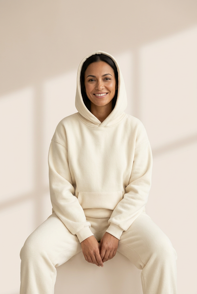 Hooded Sweatshirt and Jogger Pants Set with practical styling and dependable silhouette control.