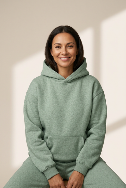 Hooded Sweatshirt and Jogger Pants Set with practical styling and dependable silhouette control.