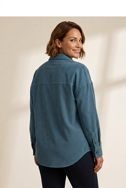 Women's Fashion Style Button Lantern Long Sleeve Blouse