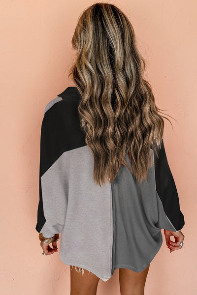 Soft Cotton Blend Oversized Sweatshirt for Women - Cozy Casual Top for Relaxed Weekend Style and Everyday Comfort
